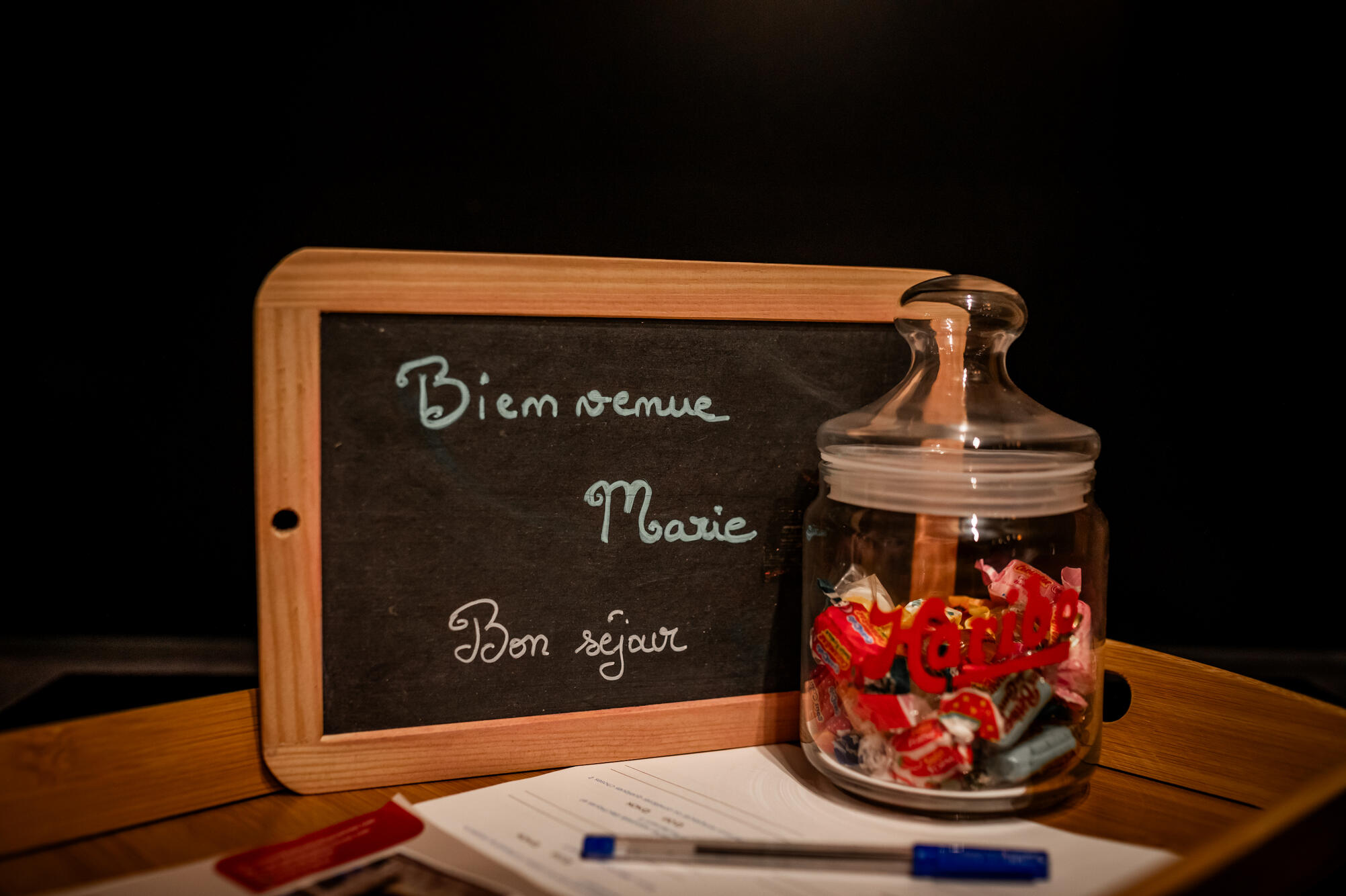 accueil personnalisé