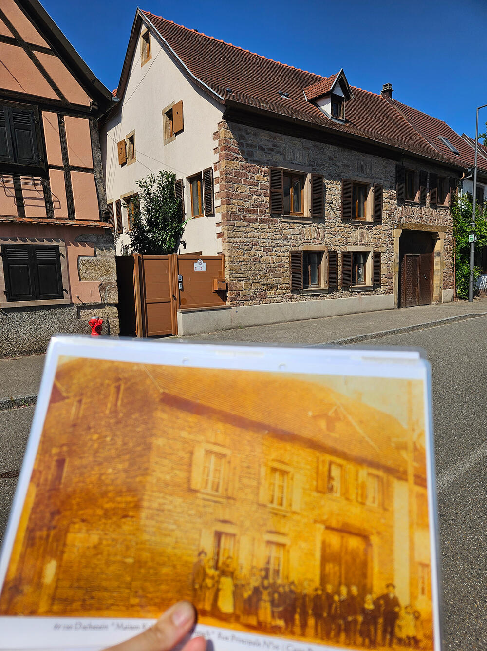 photo ancienne de la maison