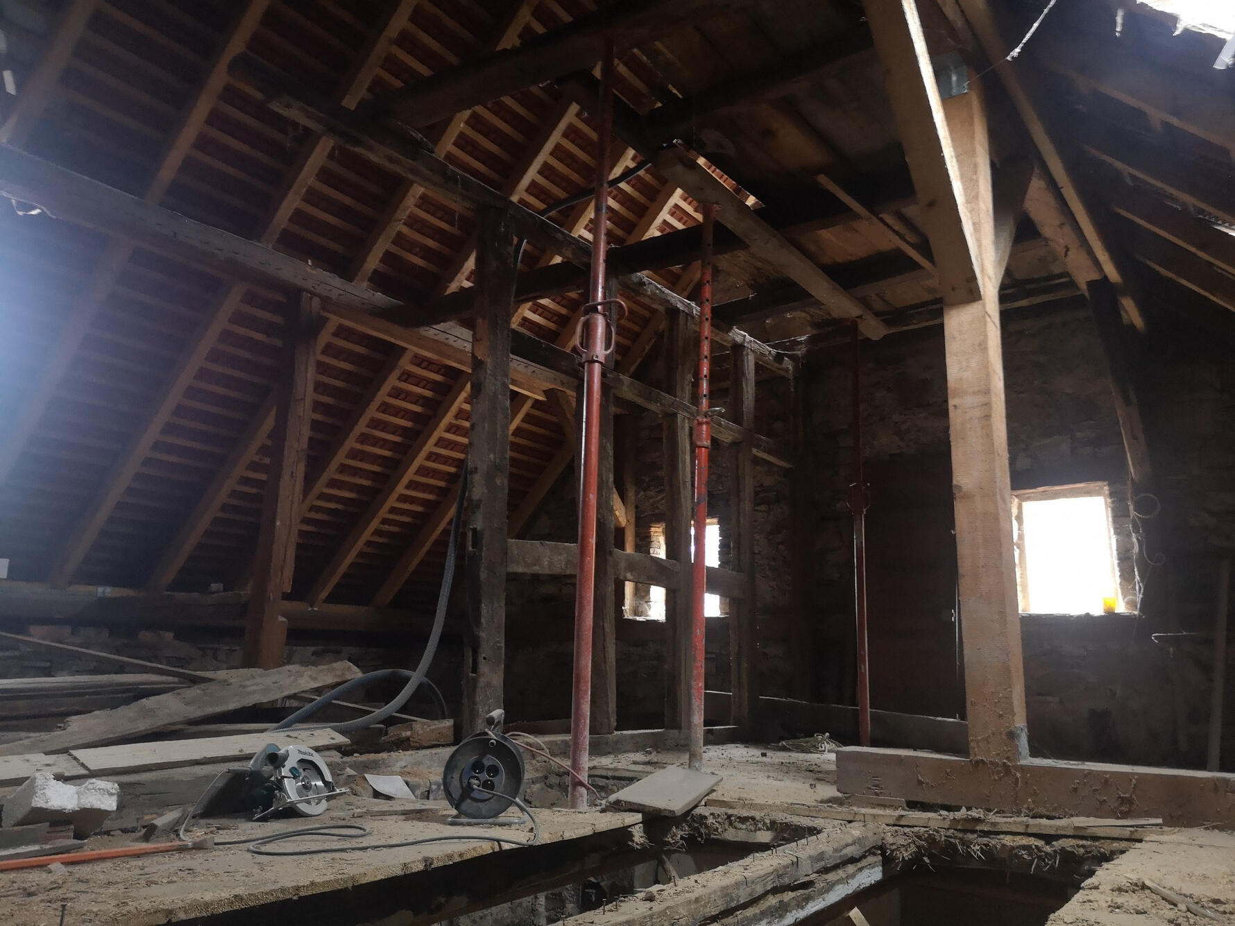 avant les travaux