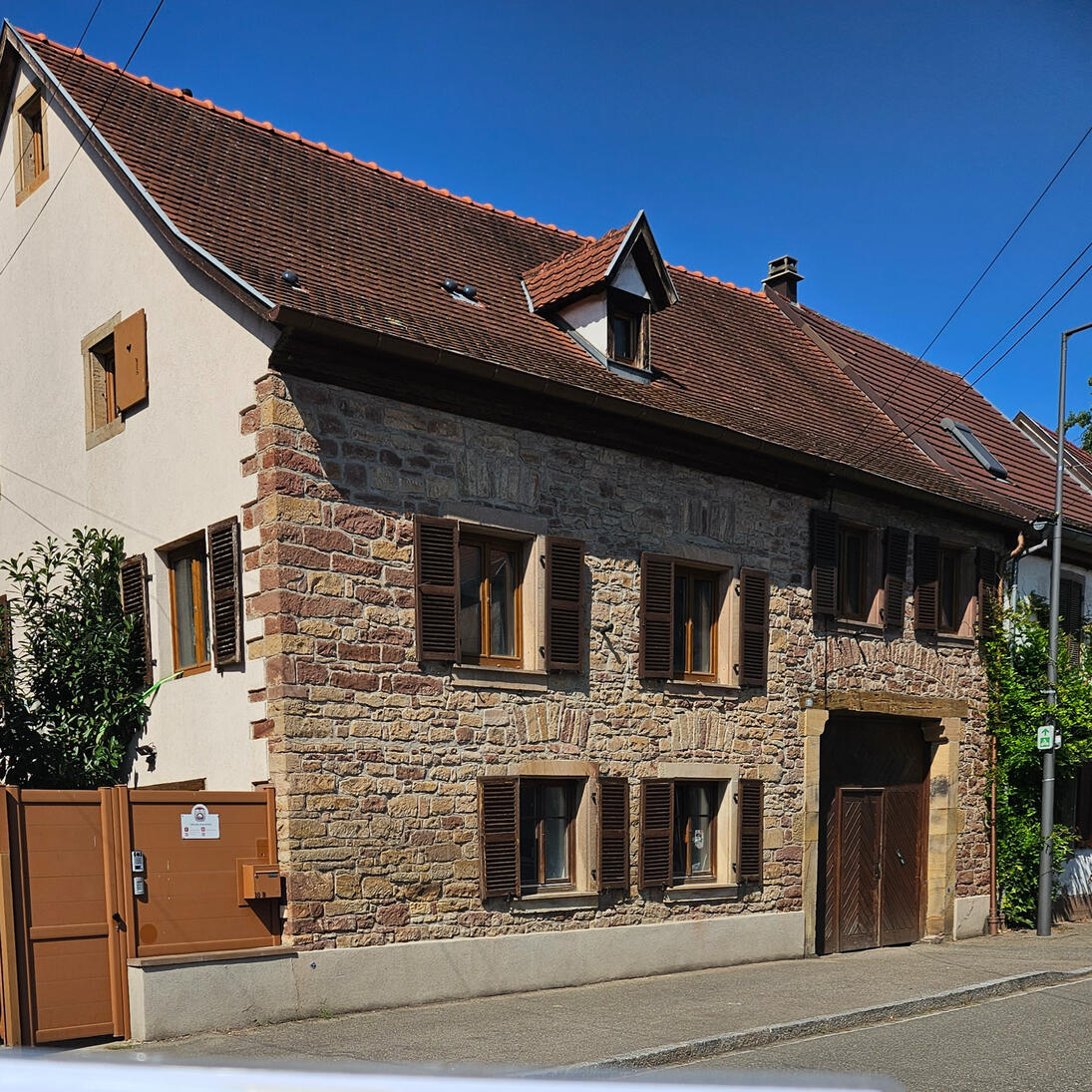 façade des Gîtes des Alsaciennes