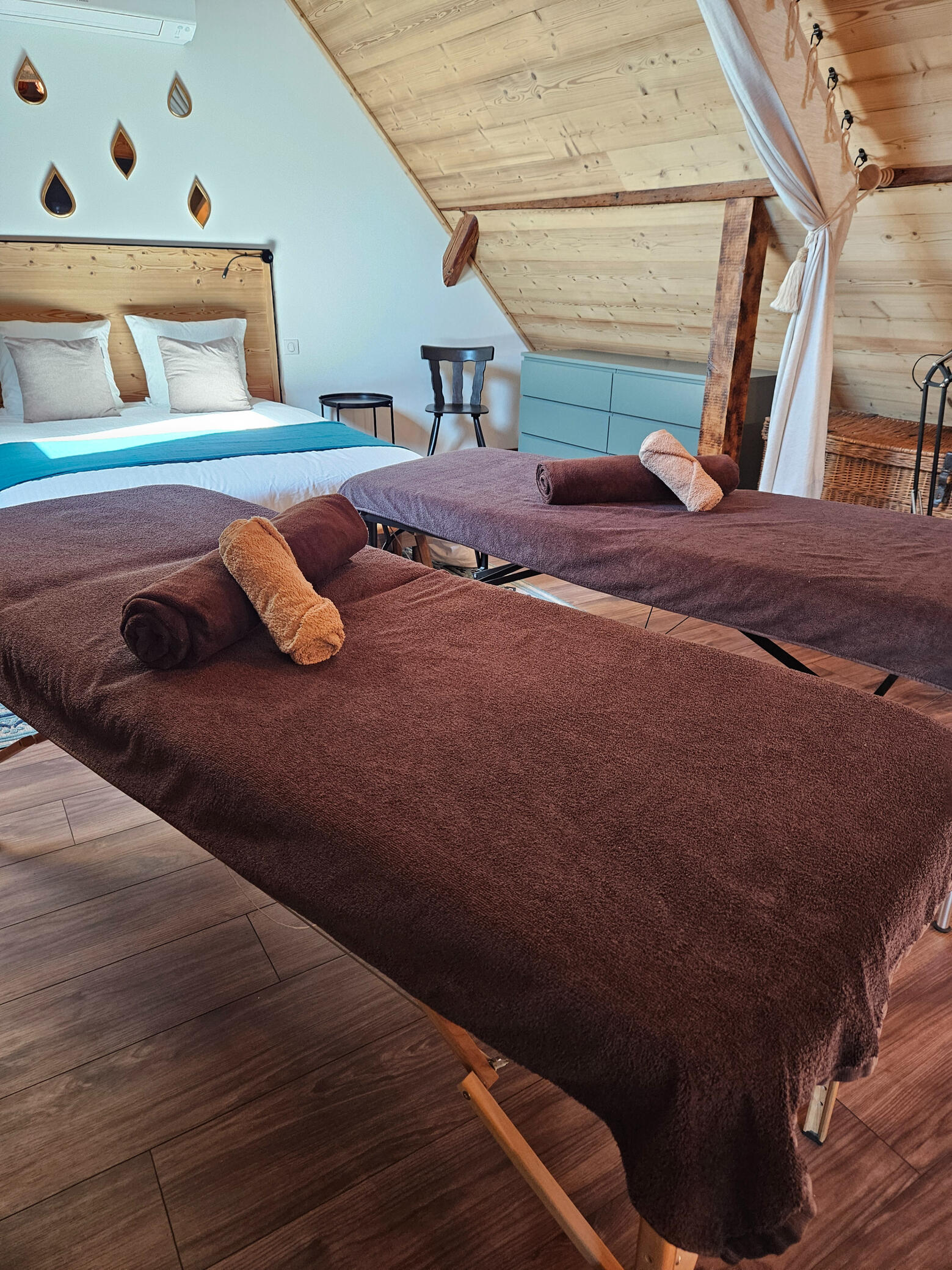 massages dans le gîte
