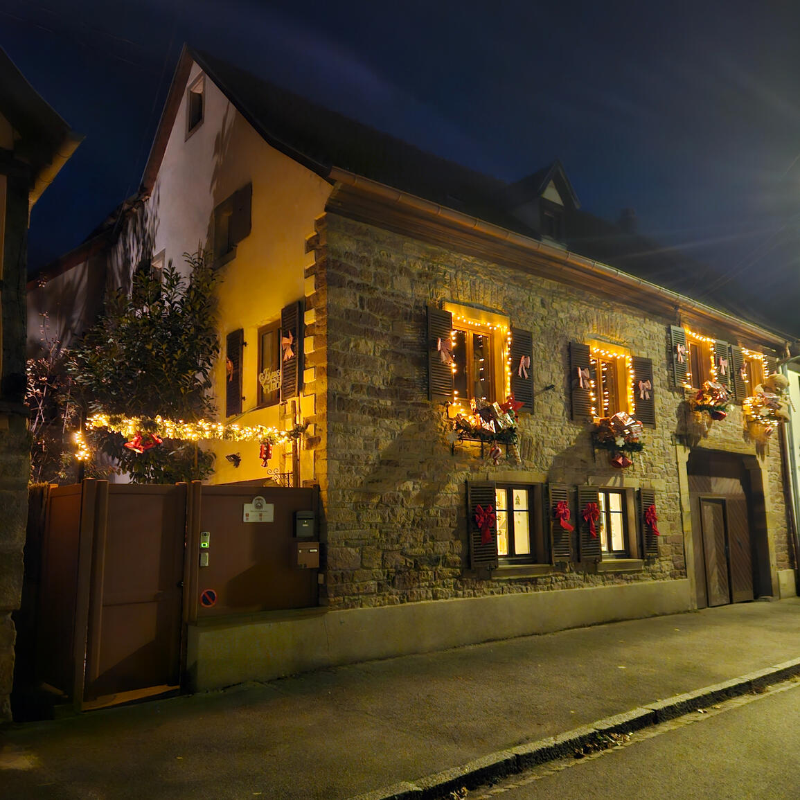 décoration de noël extérieure