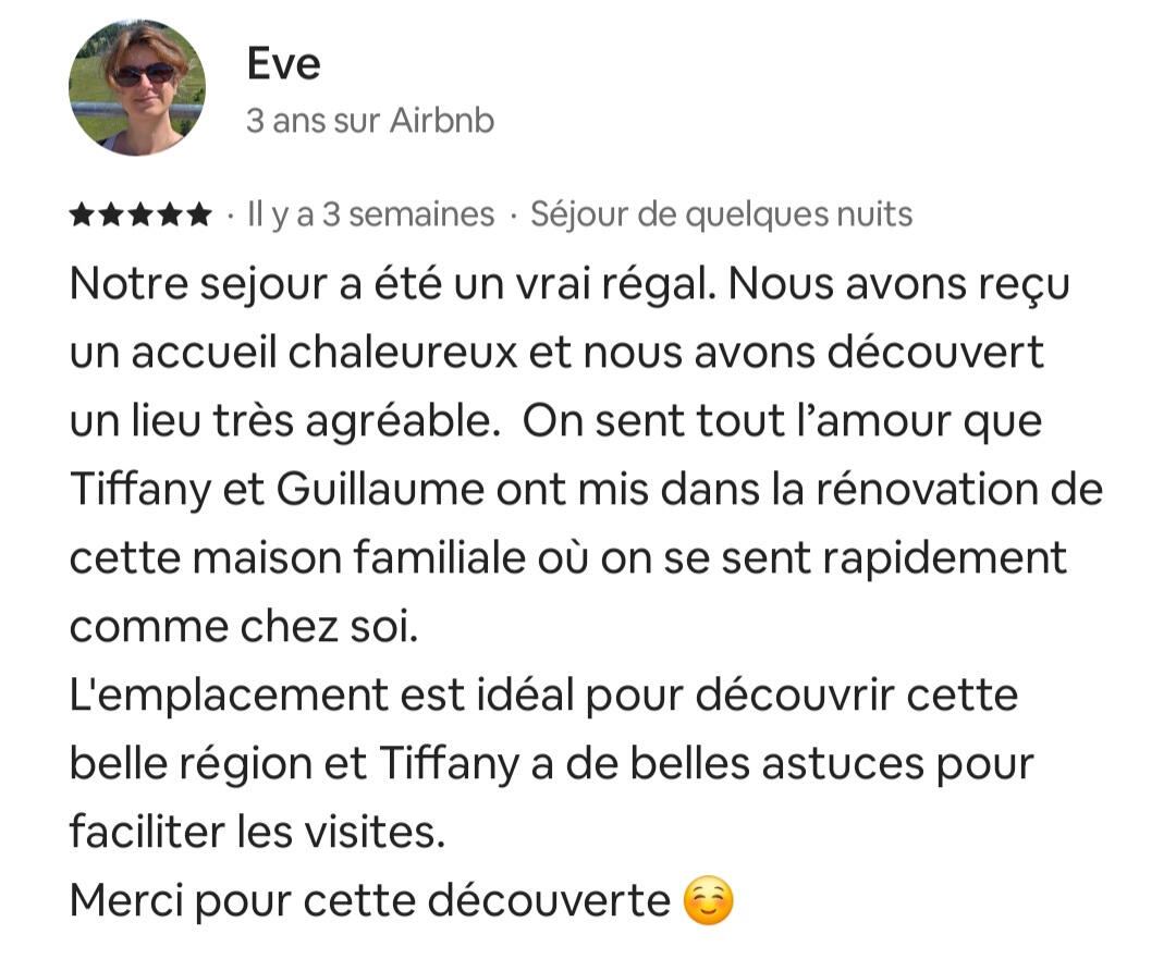 avis airbnb