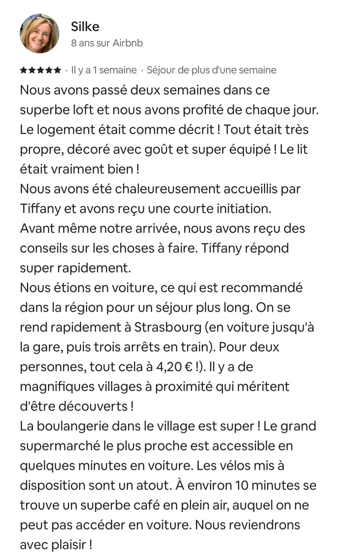 avis airbnb
